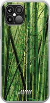 iPhone 12 Pro Max Hoesje Transparant TPU Case - Bamboo #ffffff