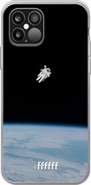 iPhone 12 Pro Max Hoesje Transparant TPU Case - Spacewalk #ffffff