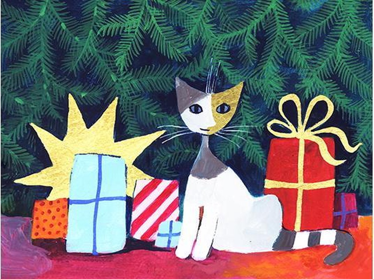 Diamond Painting "JobaStores®" Rosina Wachtmeister© Christmas Bianchina 30x40cm