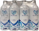 12 flessen RE:WATER aluminium fles bronwater/mineraalwater - hervulbare fles