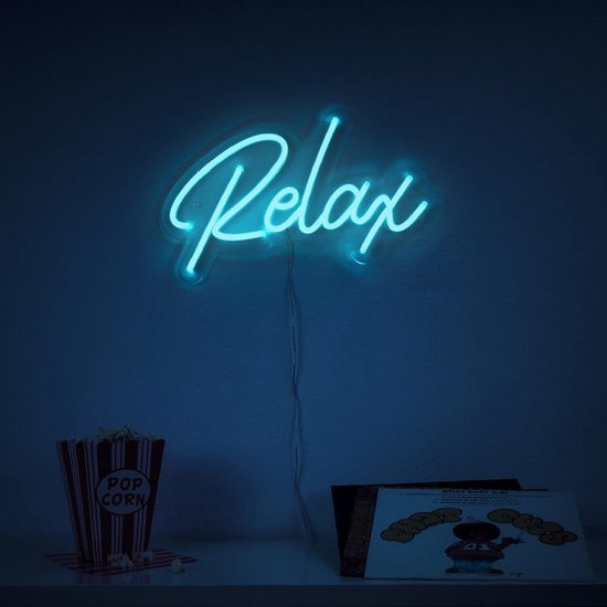 gevogelte Vulkanisch Aantrekkelijk zijn aantrekkelijk Relax Led Neon Sign - Neon Verlichting - Vector - Neon Lamp Muur - Neon  Wandlamp -... | bol.com