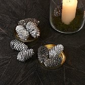 Riviera Maison - Traditional Pinecones silver - Dennenappels - Zilver