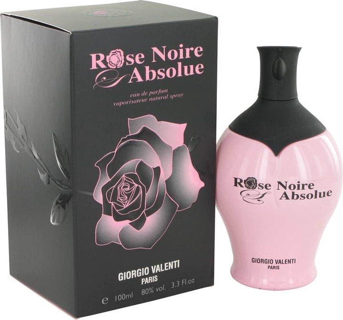 Rose Noire Absolue by Giorgio Valenti 100 ml - Eau De Parfum Spray
