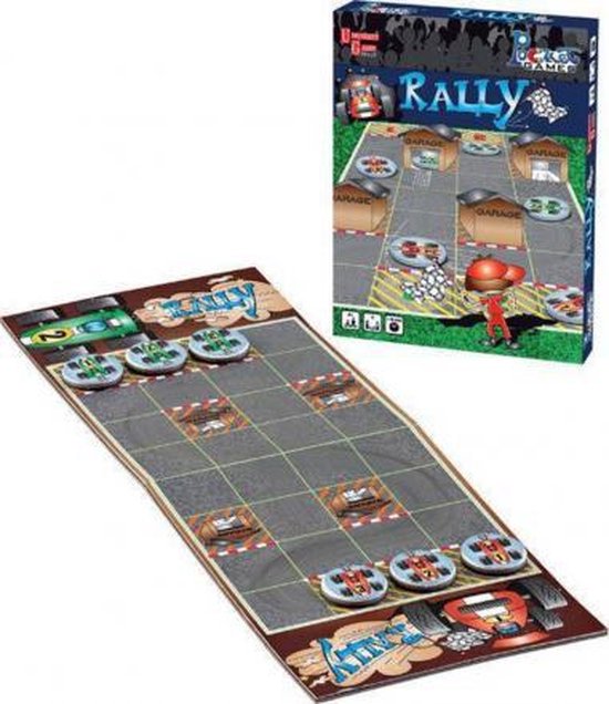 Boek: Pocket Game: Rally, geschreven door University Games