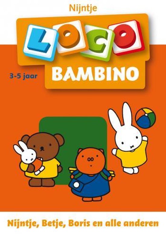 Thumbnail van een extra afbeelding van het spel Loco Bambino - Boekje - Nijntje, Betje, Boris & alle anderen - 3/5 Jaar