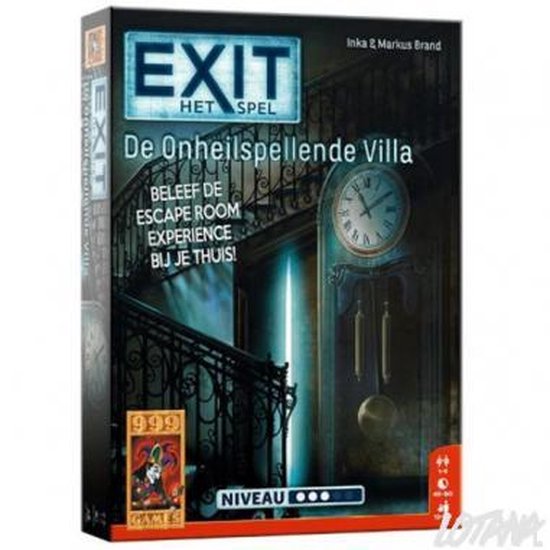 EXIT - De Onheilspellende Villa Breinbreker - 999 Games
