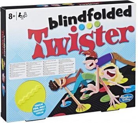 Thumbnail van een extra afbeelding van het spel Twister Blindfolded - Actiespel