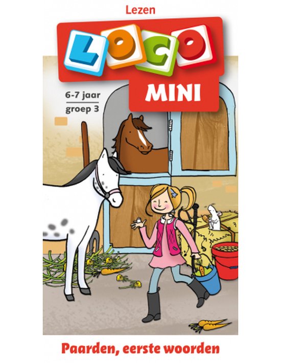 Cover van het boek 'Mini Loco Paarden Lezen'