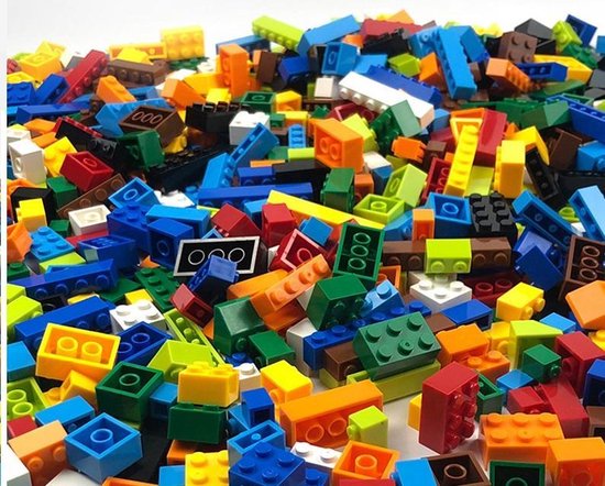 Replica Lego bouwstenen Bouwstenen Contructie Speelgoed | Inclusief Bouwplaat en... bol.com