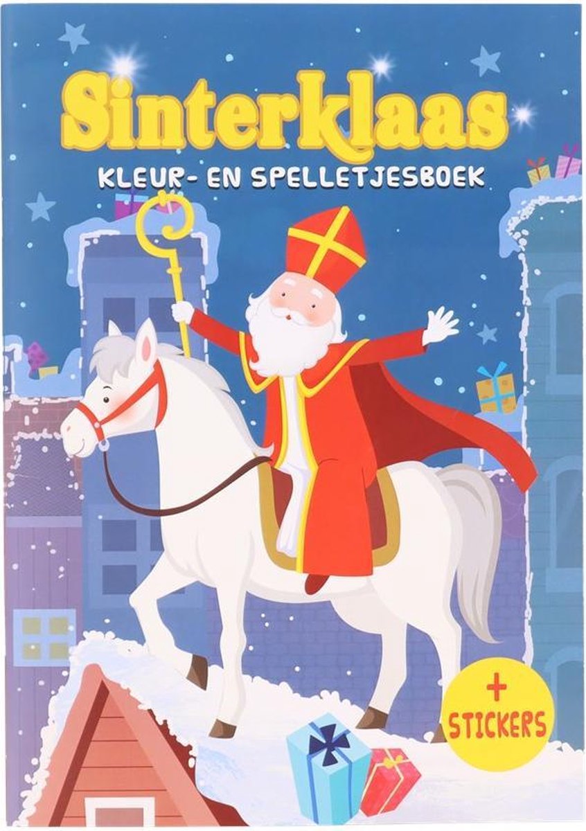 kleurboek sinterklaas