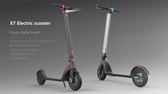 X7 - Elektrische step/E- Scooter met uitneembare accu - Zilver/grijs