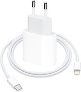 MBH iPhone USB-C 18W oplader met kabel - voor iPhone en iPad