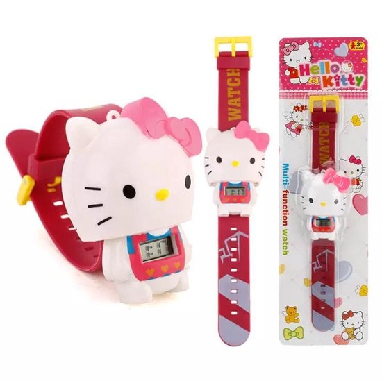 Bol Com Hello Kitty Kids Horloge Kinderen Marvel Digitaal Disney