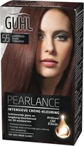 3x Guhl Pearlance Intensieve Crème-Haarkleuring 55 Warmroodbruin Teakwood