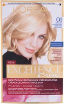 L'Oréal Paris Excellence Crème 01 - Ultra Licht Natuurlijk Blond - Haarverf