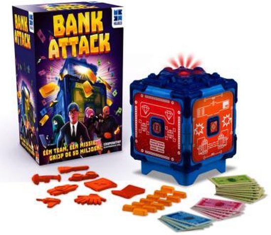 Thumbnail van een extra afbeelding van het spel Bank Attack - Coöperatief Gezelschapsspel-Nederlandstalige versie