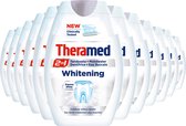 Theramed 2in1 Power Whitening Tandpasta 12x 75 ml - Voordeelverpakking