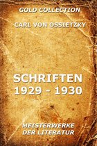 Schriften 1929 - 1930