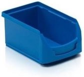 Opbergbox Empilable Caisse en plastique gerbable Seaux Opbergbox A PP 16x10,4x7,5cm Blauw