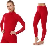 Brubeck Dames Thermokleding Set Extreme Merino Wol - Raspberry XL