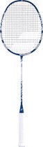 Babolat Prime Power badmintonracket | blauw/grijs | bespannen