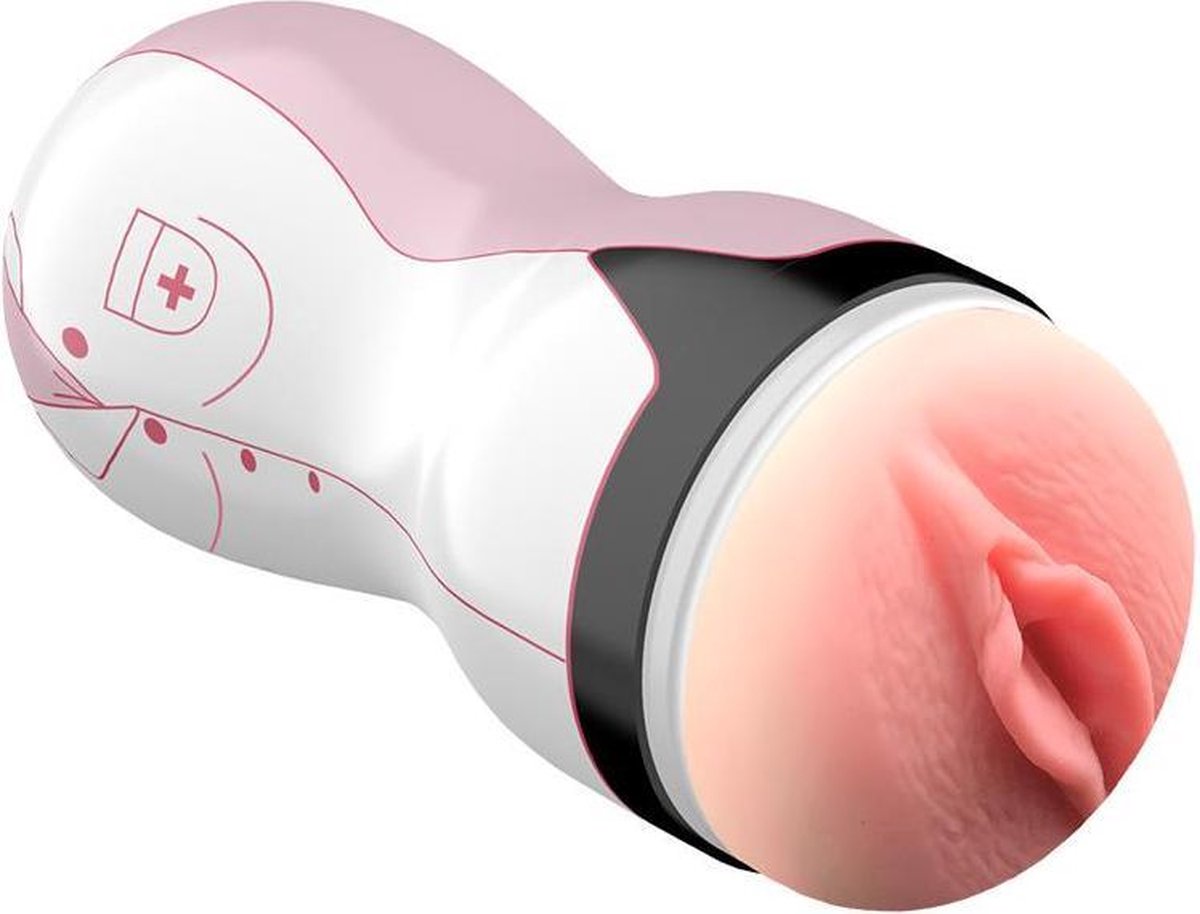 Goedkoopste Foxshow - 17 cm - Groot Formaat Masturbation Cup - Pussy Masturbator - dia 7 cm - 63-00021- Heavy version - Pocket Pussy
