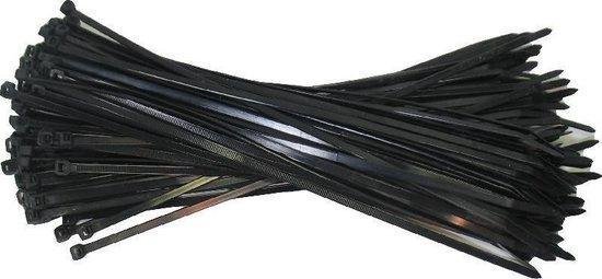 Attaches de Attache-câbles Sapiselco Zwart - 200x2.5mm - Attaches 100 Pièces
