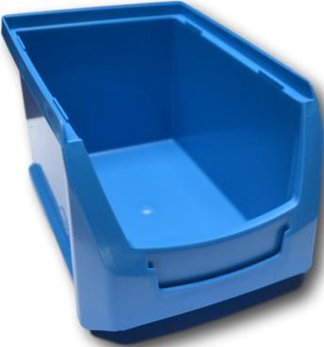 Magazijnbak Kunststof Stapelkrat Stapelbox Opbergbox Grijpbakken Opbergbox B PP 23x15x12.5 cm Blauw