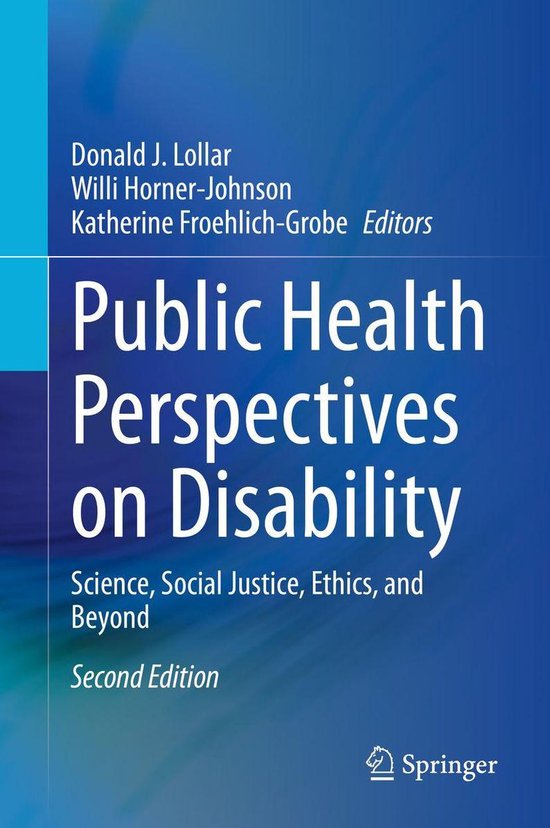 Public Health Perspectives on Disability - cover