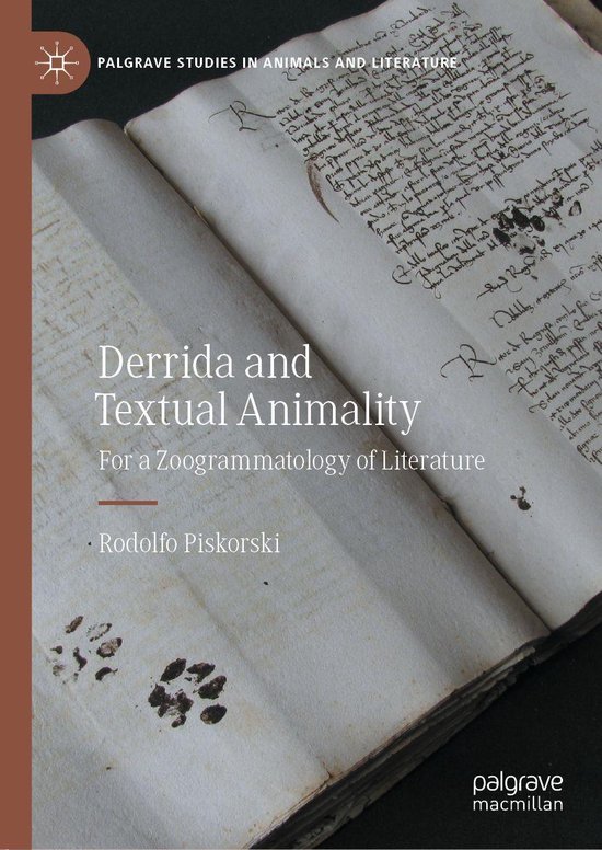 Palgrave Studies in Animals and Literature - Derrida and Tex ... - cover