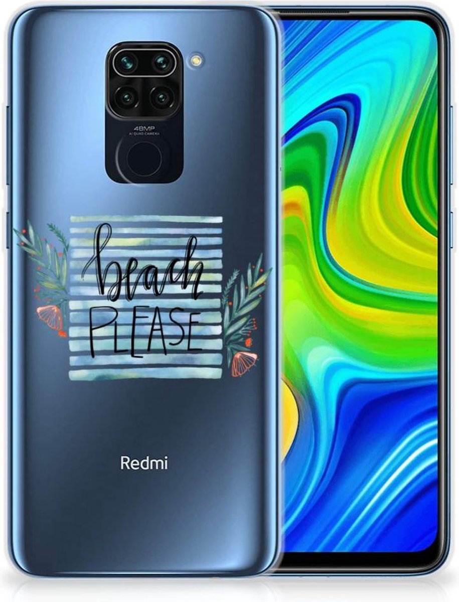Xiaomi Redmi Note9 Telefoonhoesje met Naam Boho Beach