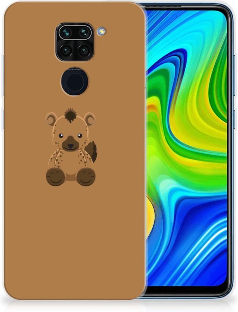 Xiaomi Redmi Note9 Telefoonhoesje met Naam Baby Hyena