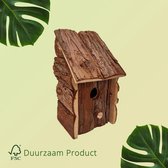 Vogelhuisje opening van 32 mm Duurzaam  Vogel Huisje Sparrenhout| GerichteKeuze