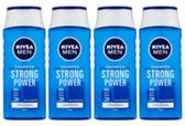Nivea shampoo MEN Strong Power - 4 x 250 ML
