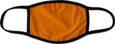 Mondkapje wasbaar | Mondmasker | Mondkapje met print | Kleur: Donkeroranje 3