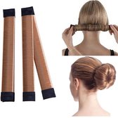 Knot maker bruin - Magic bun maker - haarclip - haarklem