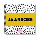 Fotoboek - Plakboek - Scrapbook - Plakboek volwassenen - Dagboek volwassenen - Jaarboek - Jaarboek okergeel - Studio Ins & Outs