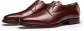 PERLIE - De Agga - Comfort Cognac veterschoen