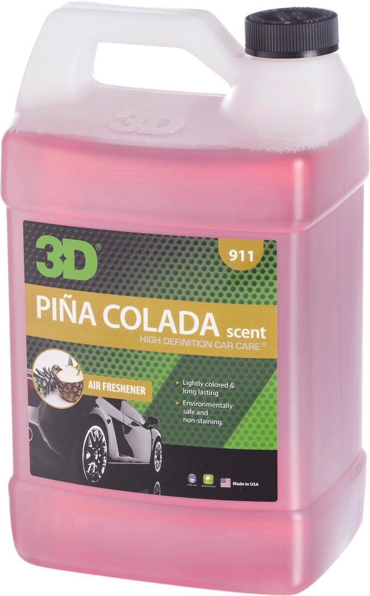 3D Pina Colada Scent - 1 Gallon / 3.78 Lt Can