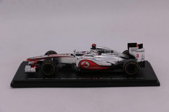 VODAFONE MCLAREN MERCEDES MP4-27 Vaiqueur GP Australie 2012 Button N°3