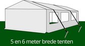 2x Stormbandenset Grond/Steen voor tent 5/6 mtr breed