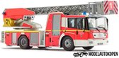 Wiking Miniatuurtruck Mb Econic Brandweer Die-cast Zink 1:43 Rood (30 cm) - Modelauto - Schaalmodel - Model auto - Brandweer - Model Brandweer Voertuig