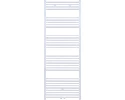 Rad-ion Handdoekradiator Middenaansluituing Met Aansluitset Voor Midden Uitgang Muur 1400x600 Wit