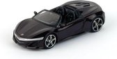 The 1:43 Diecast Modelcar of the Acura NSX Roadster of the Marvel Avengers Ironman Movie 2012 in Black. The manufacturer of the scalemodel is Truescale Miniatures.This model is only available online