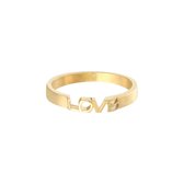 Ring Love - Goud