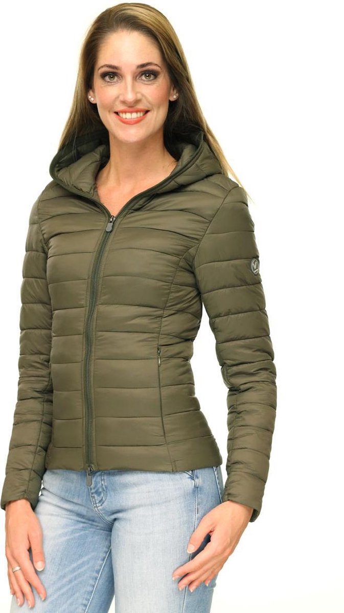 Versano Jenifer Korte Lightweight Dames Jas / Puffer Jacket XL - Groen