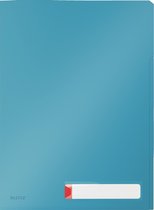 Leitz Cozy Privacy 3x Inserts Folders With Onglets - Dossier avec 3 compartiments - Dossiers pour documents confidentiels - Serene Blauw