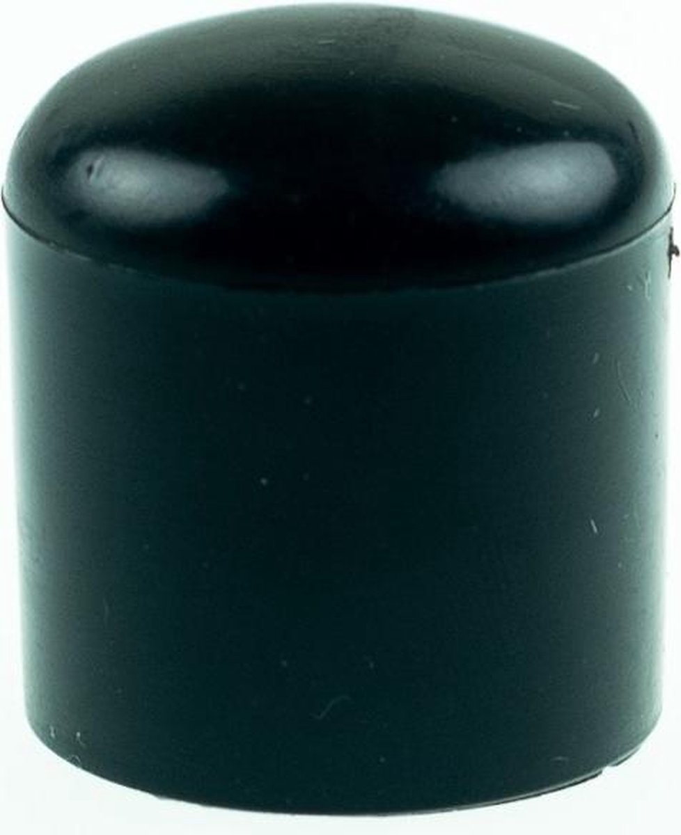 Verlofix Meubeldop Ronde Poot Diam.28mm Kunststof Zwart 4stuks
