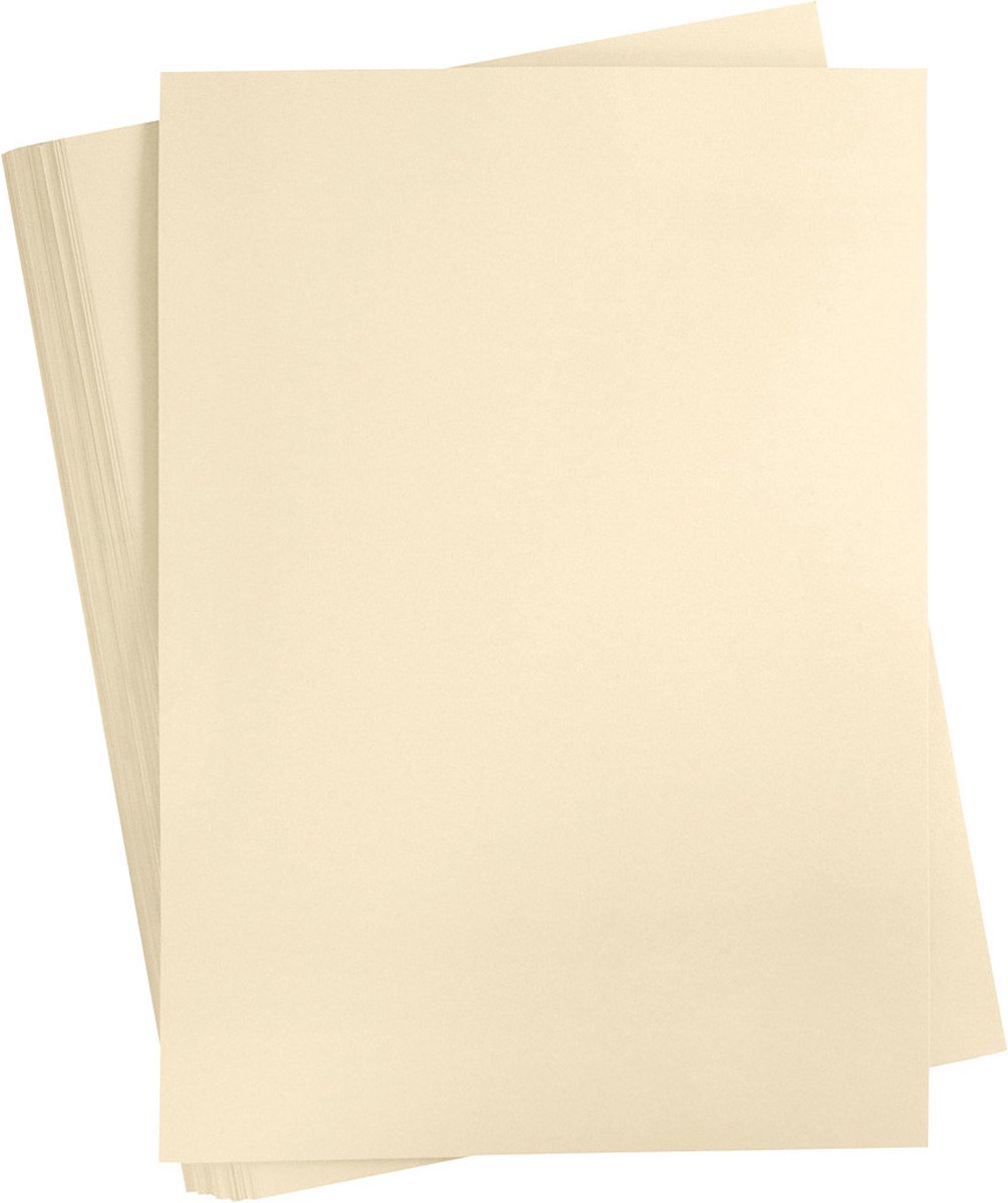 Kaart, A2 420x600 mm, 180 mm, sneeuwwit, 10vel