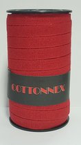 Krullint Cottonnex Rood Glitter 10mm x 20 meter (1 rol)